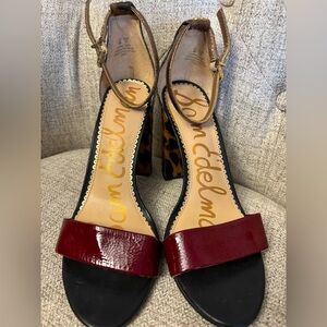 Sam Edelman Leopard print Heels😍